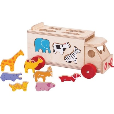 Bigjigs Zoo na kolech