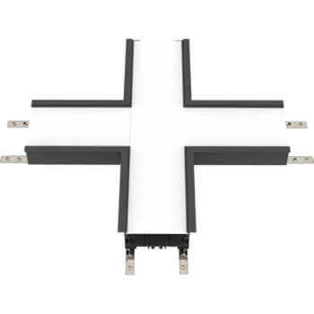 ELMARK X-КОНЕКТОР ЗА led ПРОФИЛ elmark ВМ 4000k ЧЕРЕН (99pfmx40/bl)