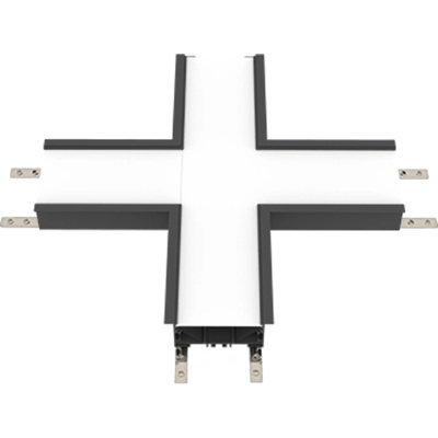 ELMARK X-КОНЕКТОР ЗА led ПРОФИЛ elmark ВМ 4000k ЧЕРЕН (99pfmx40/bl)