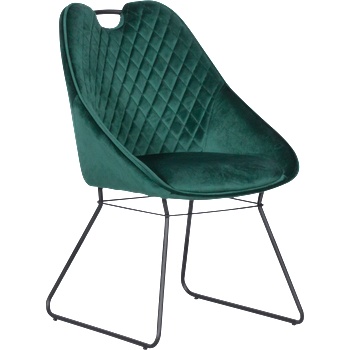 Carmen Трапезен стол gedling - тъмнозелен bf 2 (3532055)