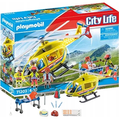 Playmobil 71203 Záchranárska helikoptéra