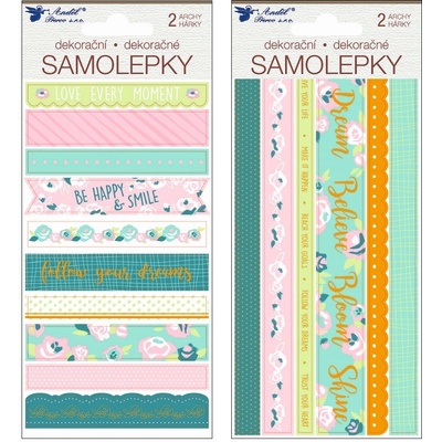 Anděl samolepky s ražbou 2 archy 17 cm x 9 cm – Sleviste.cz