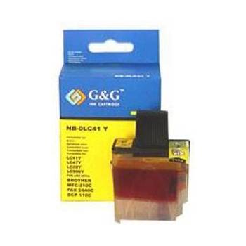 Compatible BROTHER ( LC41 LC900 ) Yellow MFC210C/620CN/3240CN/3340CN/5540CN/DCP-110C/310CN/1835CN FAX 1940CN/2440C - NB-OLC41Y