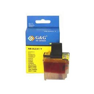 Compatible BROTHER ( LC41 LC900 ) Yellow MFC210C/620CN/3240CN/3340CN/5540CN/DCP-110C/310CN/1835CN FAX 1940CN/2440C - NB-OLC41Y