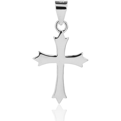 JVD Strieborný prívesok krížik SVLP1449XJ60000