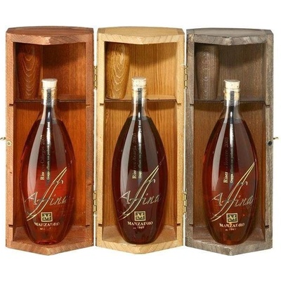 Marzadro Kolekcia "Grappa Mini Affina" 40,5% a 46,5% a 43% 3 x 0,35 l (kazeta)