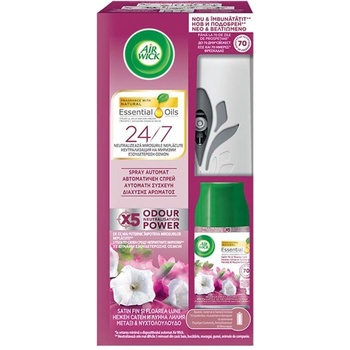 Air Wick Ароматизатор Air Wick Freshmatic, комплект, нежен сатен и лу (5070100191)