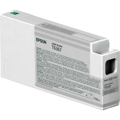 Epson T6367 Light Black - originálny