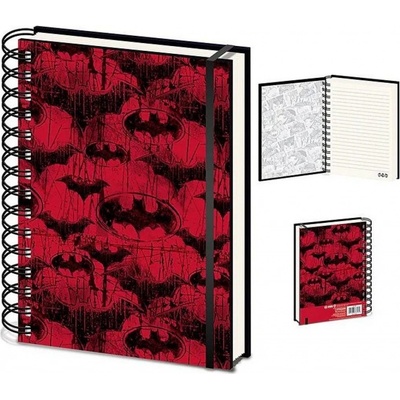 Pyramid International Zápisník Batman Red A5