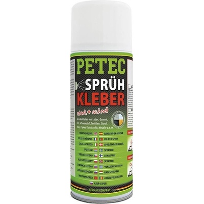 PETEC 94340 Nástrekové lepidlo na plošné lepenie v spreji 400 ml