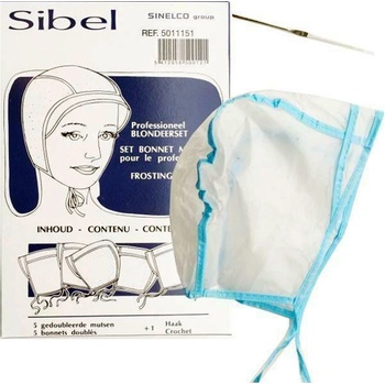 Sibel Melírovacia čiapka s háčikom 5 ks