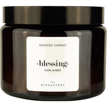 The Olphactory Scented Candle Glass Blessing Dark Amber to 360g