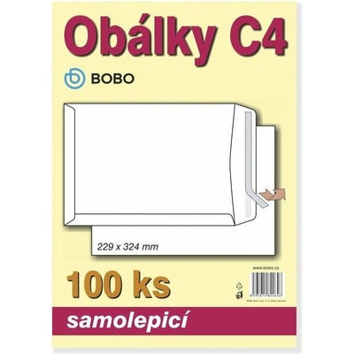 Obálky C4 samolepicí (bal. 100ks)