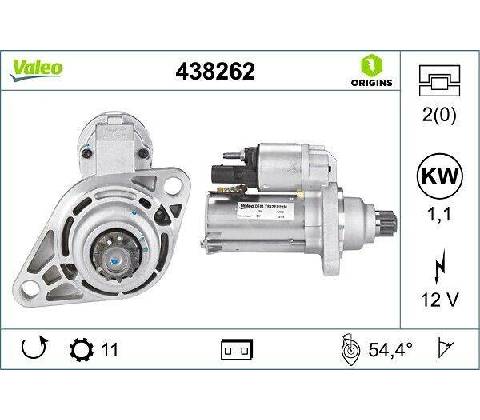 Startér VALEO 438262