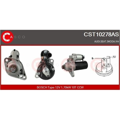 Startér CASCO CST10278AS