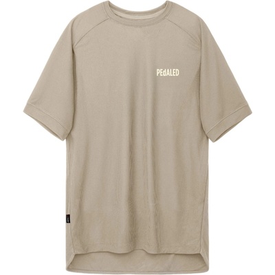 PEdALED Yama Trail Power Dry Tee šedá béžová