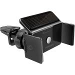 Promate Стойка за кола, ProMate, Solarmount, Solar Powered Auto Clamping AC Vent Holder 4.7" to 6.9" Device Support Quick Mounting Clip Multi-Angle Support One Touch Release, Черен