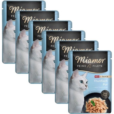Miamor Feine Filets in Sauce tuňák 6 x 100 g