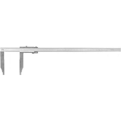 KINEX K-MET Posuvné měřítko s jemným stavěním bez horních nožů 600/200 mm 0,02 mm KI6015-12-200