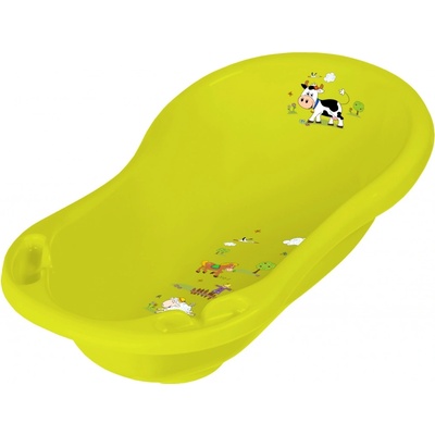 Prima Baby Dětská vanička Funny Farm 84 cm zelená