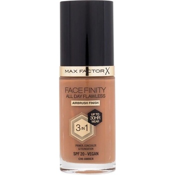Max Factor Facefinity All Day Flawless SPF20 tekutý make-up s uv ochranou C90 Amber 30 ml