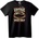 NOONEBRAND Тениска Винтидж Рокабили Сервиз - 6XL, Black