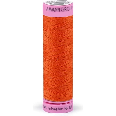 Prima-obchod Polyesterové nitě návin 100 m Aspo Amann, barva 0450 Burnt Orange