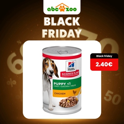 Hill's Science Plan konzerva pre šteňatá s kuracím 370 g