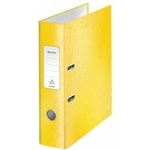 Leitz Binder binder leitz wow 180 a4 80mm yellow