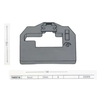 Compatible ЛЕНТА ЗА МАТРИЧЕН ПРИНТЕР SAGEM TX 20/35E/2000 - OUTLET - Black - PN F60516 - 6 m x 13 mm - ARMOR (300SAGTX20 L)