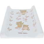 Tega Baby Подложка за преповиване Tega Baby - Bear, 50 x 70 cm, бяла (5902963008848) - ozone