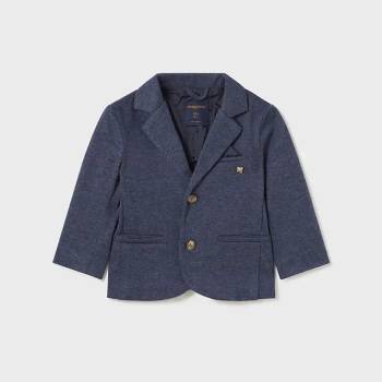 Mayoral Блейзър костюм комфорт за бебе момче в морско син цвят Майорал