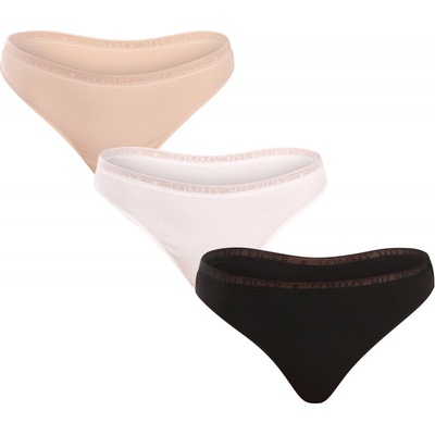 Tommy Hilfiger 3PACK dámske nohavičky viacfarebné (UW0UW04890 0XY)