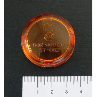 Highway Hawk H68-70020 Sklíčko Tech Glide 38mm oranžová