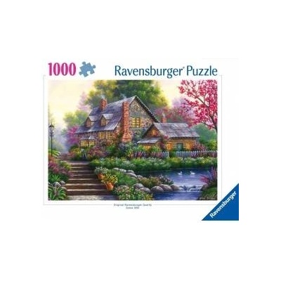 Ravensburger Puzzle 1000 Romantic cottage in the country