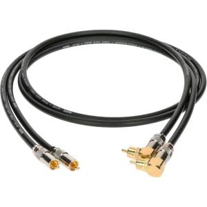 KLOTZ Кабел чинчове-чинчове 0.3м ALPA003 2xRCA / 2xRCA 0.3m