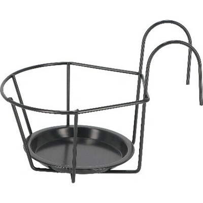 Esschert Design Závěs balkónový na květináč, šedá 17,3cm