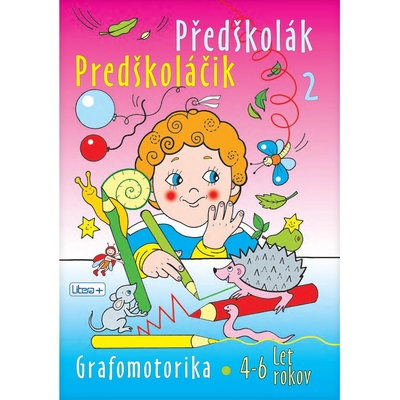 Omaľovánka náučná A4 Litera Predškoláčik 2