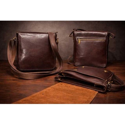 Max Original Leather Pánska kožená taška 11