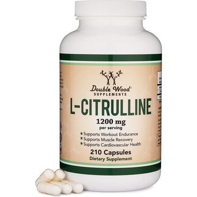 Double Wood Supplements L-citrulline/ Л-цитрулин, 210 капсули Double Wood (EW3KJ DW)