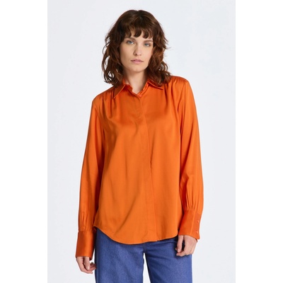 Gant regular satin oranžová