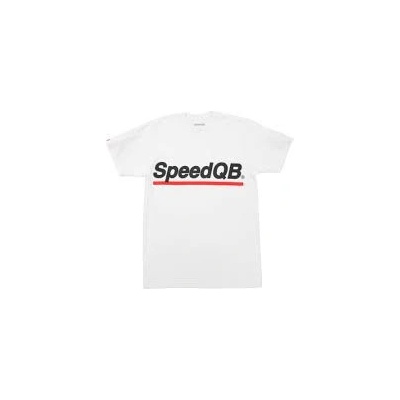 SPEEDQB UNDERSCORE krátký rukáv tričko bílá
