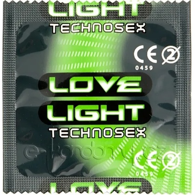 Love Light Love Light Glowing Condom 1 pc