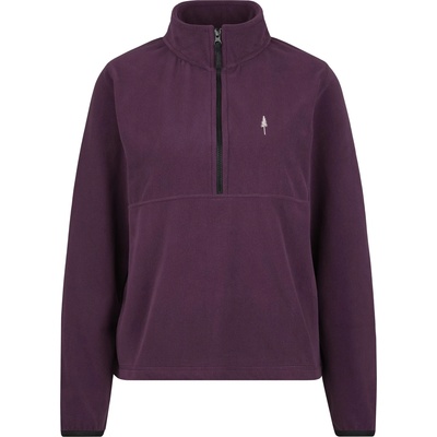 NIKIN Дамски поларен пуловер Nikin Women's Treefleece Quarter Zip Fleece jumper - Deep Purple - размер XS (105-5505-0111)