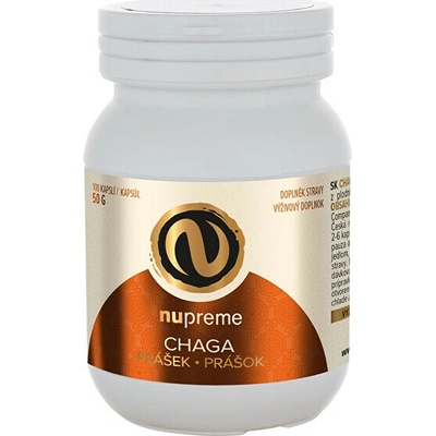 Nupreme Chaga Biomasa 100 kapsúl