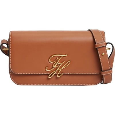 Tommy Hilfiger dámská kožená crossbody kabelka Script AW0AW18399GB8