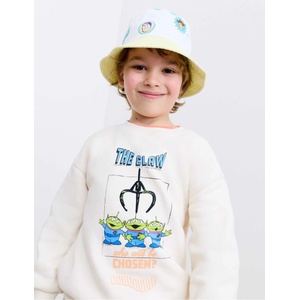 Marks & Spencer Суитшърт Toy Story с висок процент памук (2-8 години) Marks & Spencer кремава Marks & Spencer | Bezhov | Момчешки | 3-4 години