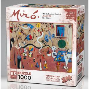 KS Games - Puzzle Miró: Carnival of Harlequin - 1 000 piese