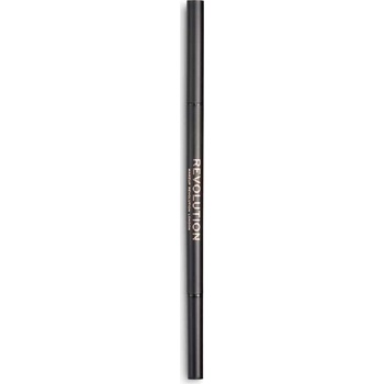 Makeup Revolution Precise Brow Pencil precizní tužka na obočí s kartáčkem Dark Brown 0,05 g