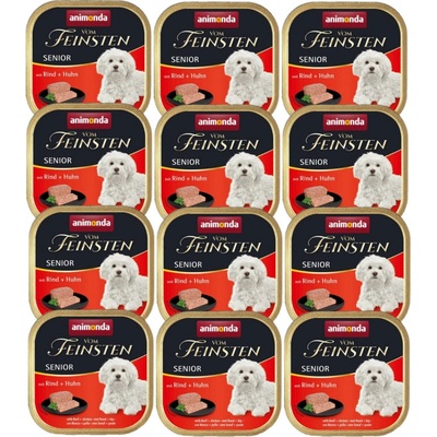 Animonda vom Feinsten Senior hovězí maso & kuře 12 x 150 g